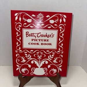 Betty Crocker’s picture cookbook binder style first edition 1950s reprint